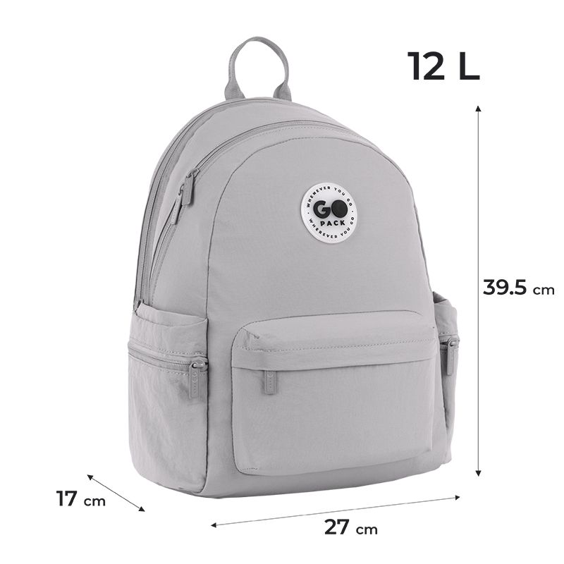 Рюкзак GoPack Education Teens 2510M сірий  фото 11