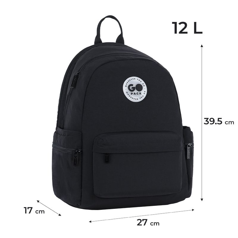 Рюкзак GoPack Education Teens 2510M чорний  фото 11