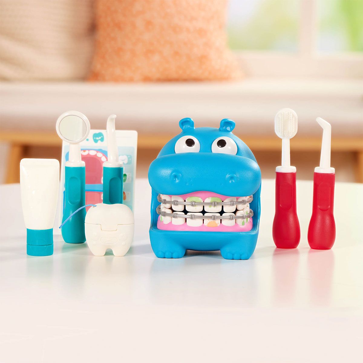 Ігровий набір - Бегемотик у стоматолога  фото 11