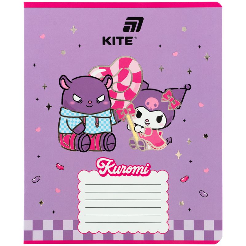 Зошит 18 арк. , лін. , фольга + УФ лак, HK  фото 11