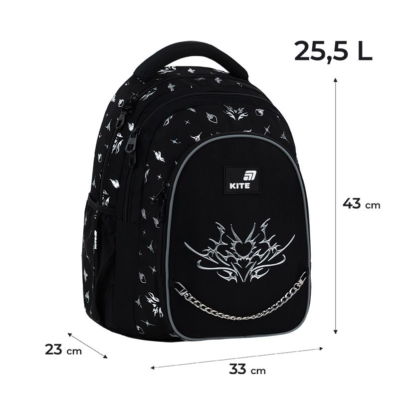 Рюкзак Kite Education teens 8001L Gothic Elegance  фото 11