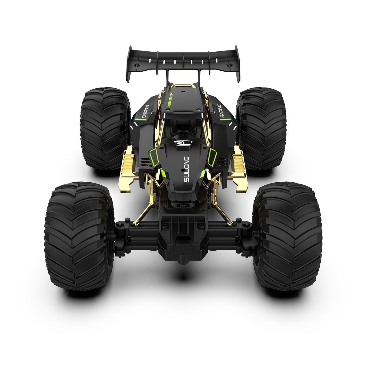 Автомобиль Off-road на р/у – High Speed (черный, металл.  корпус, 1:14)  фото 11