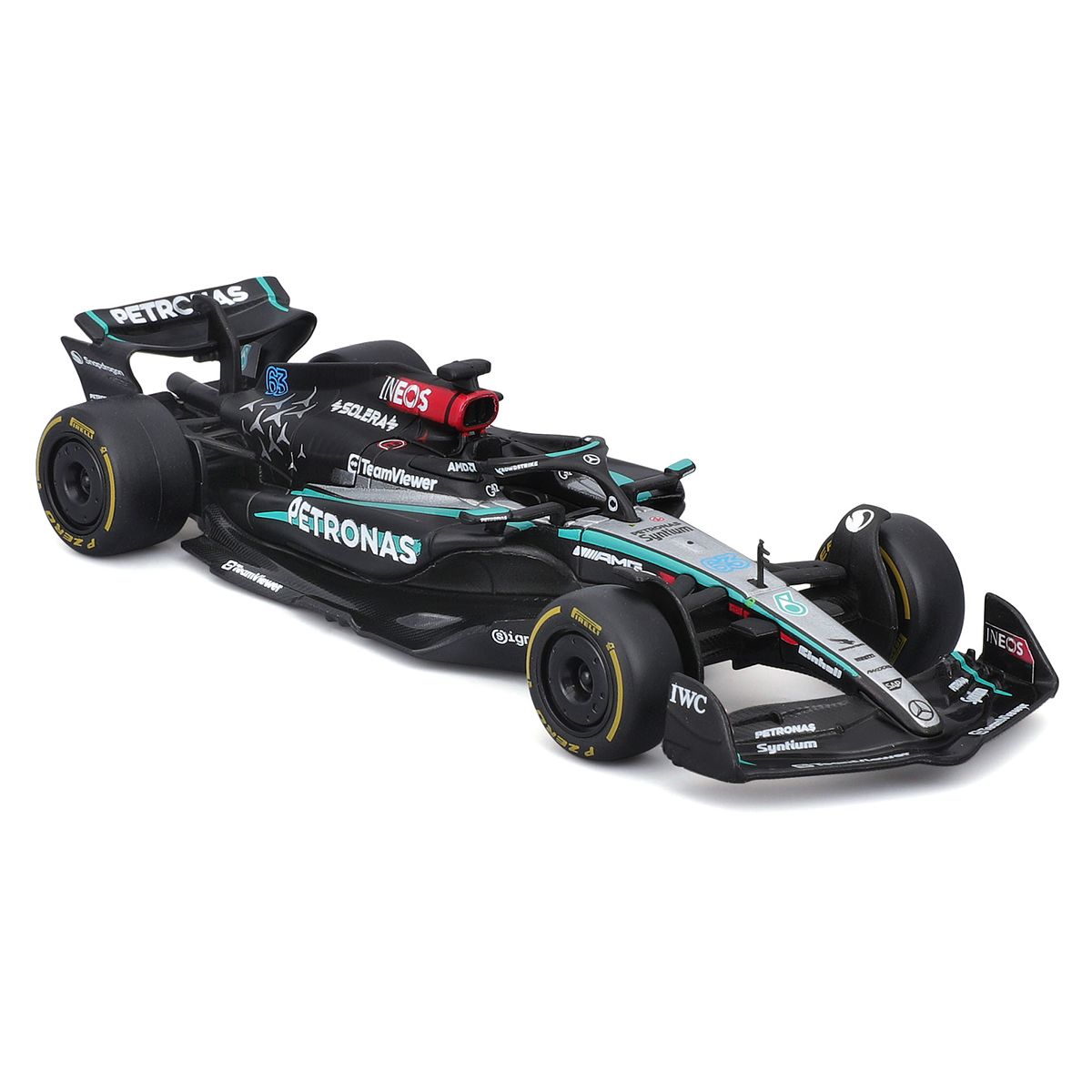 Автомодель - Mercedes-AMG F1 W15 Performance (2024) (1:43)  фото 11
