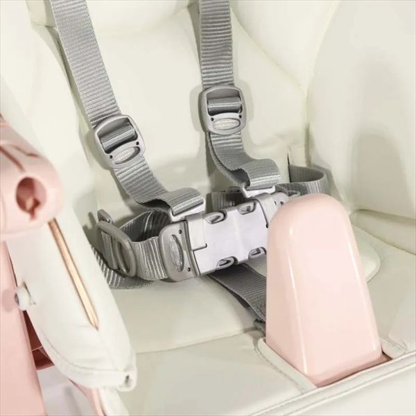 Стульчик для кормления Peg-Perego Prima Pappa Follow Me розовое золото  фото 11