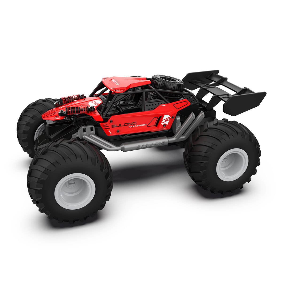 Автомобиль Off-road на р/у – Strong Power (красный, 1:16)  фото 11
