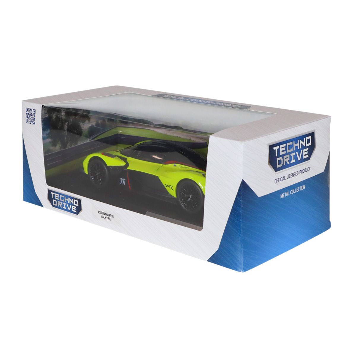Автомодель - Aston Martin Valkyrie (жёлтый, 1:18)  фото 11