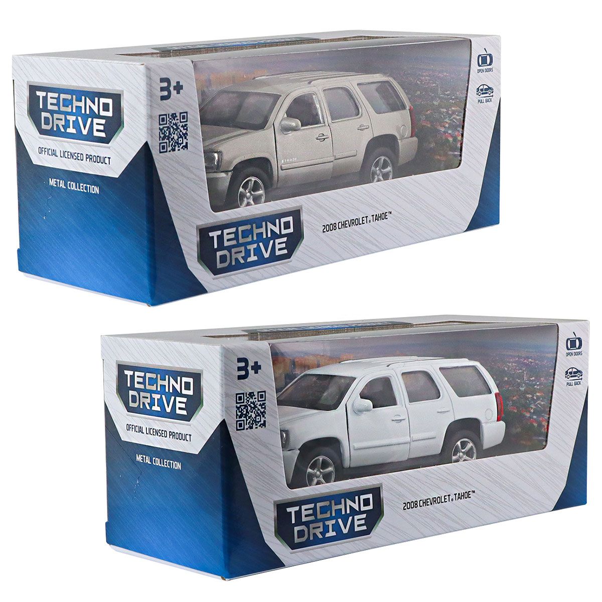 Автомодель - Chevrolet Tahoe 2008 (білий, сірий)  фото 11