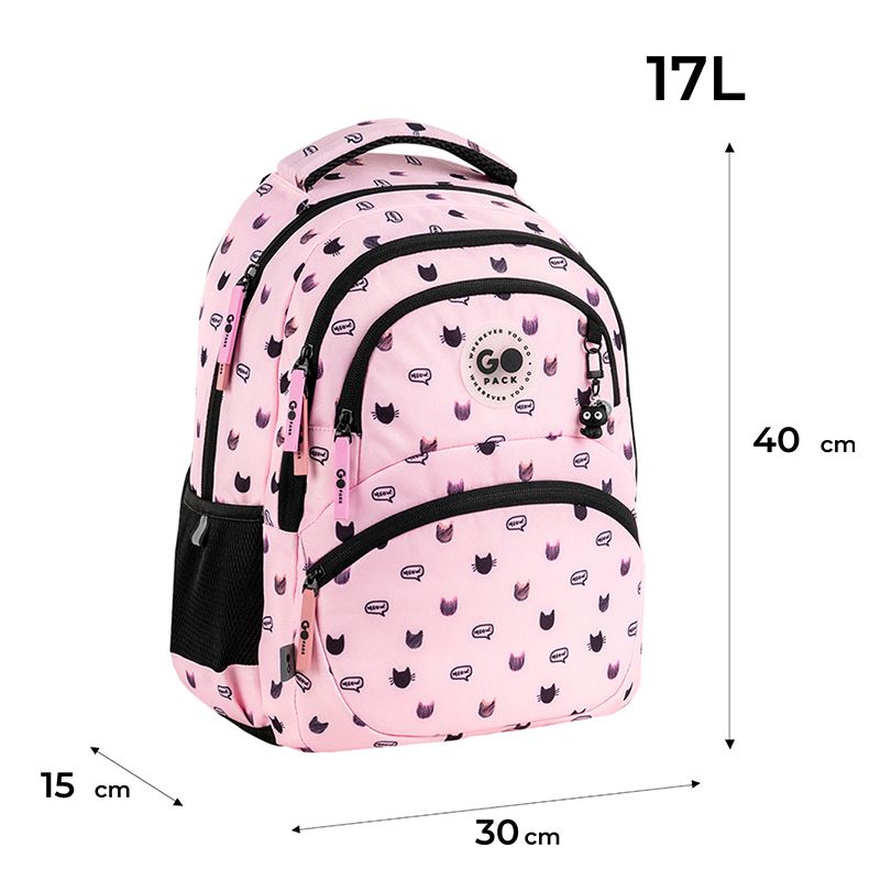 Рюкзак GoPack Education 175M-1 Meow Cats  фото 11