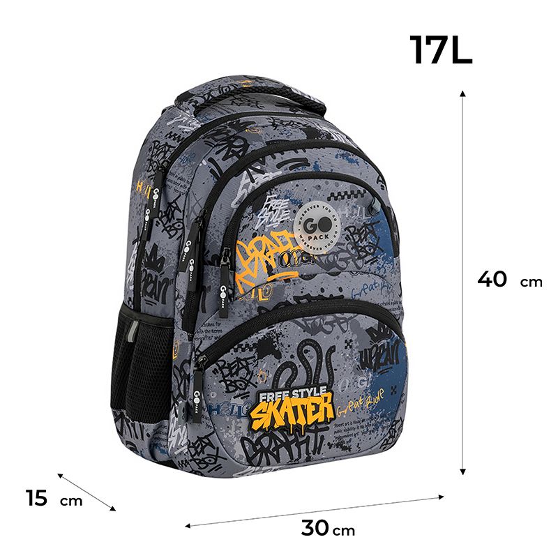 Рюкзак GoPack Education 175M-5 Free Style  фото 11