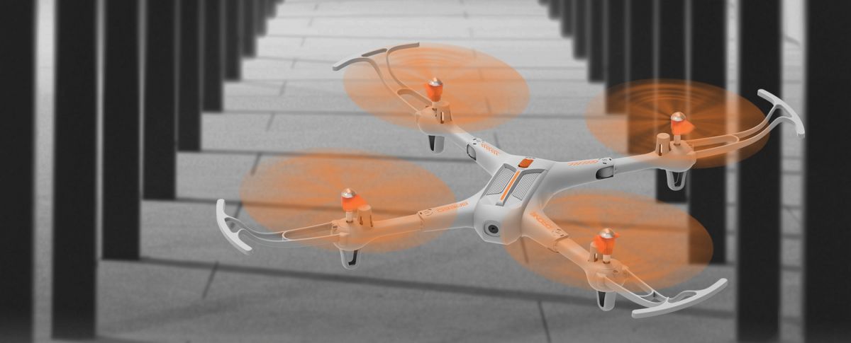 Квадрокоптер на радиоуправлении с складываемой конструкцией и FPV-камерой  фото 11