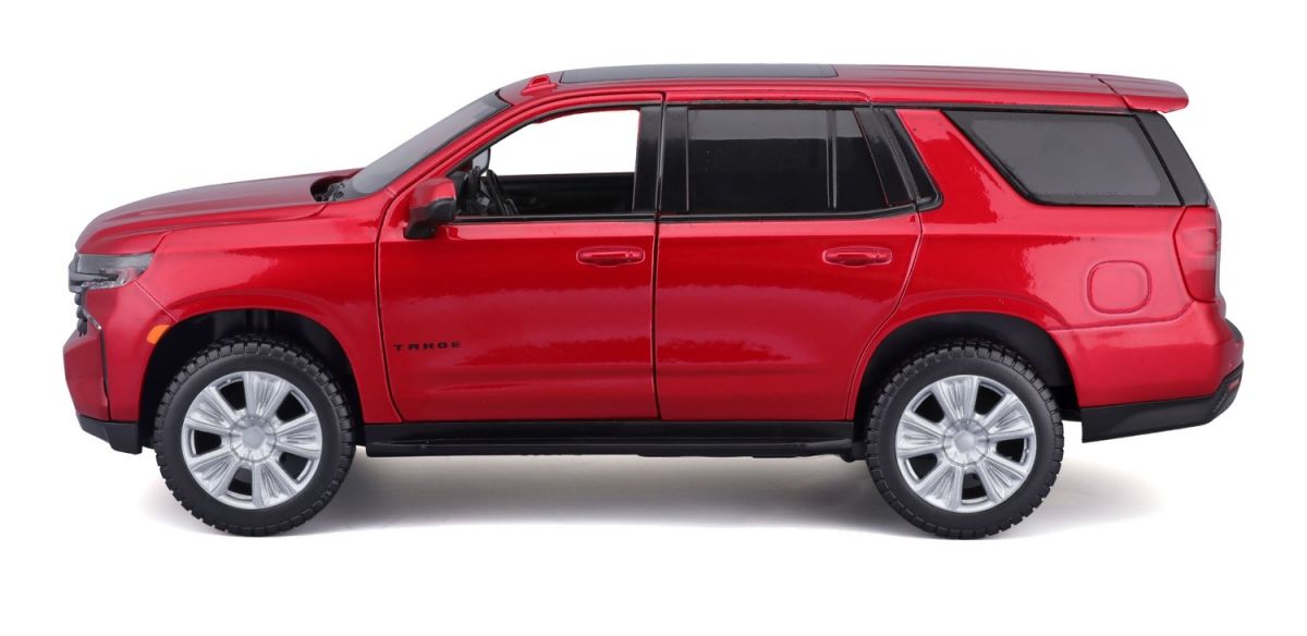 Автомодель в масштабе 1:24 - 2021 Chevy Tahoe красный  фото 11