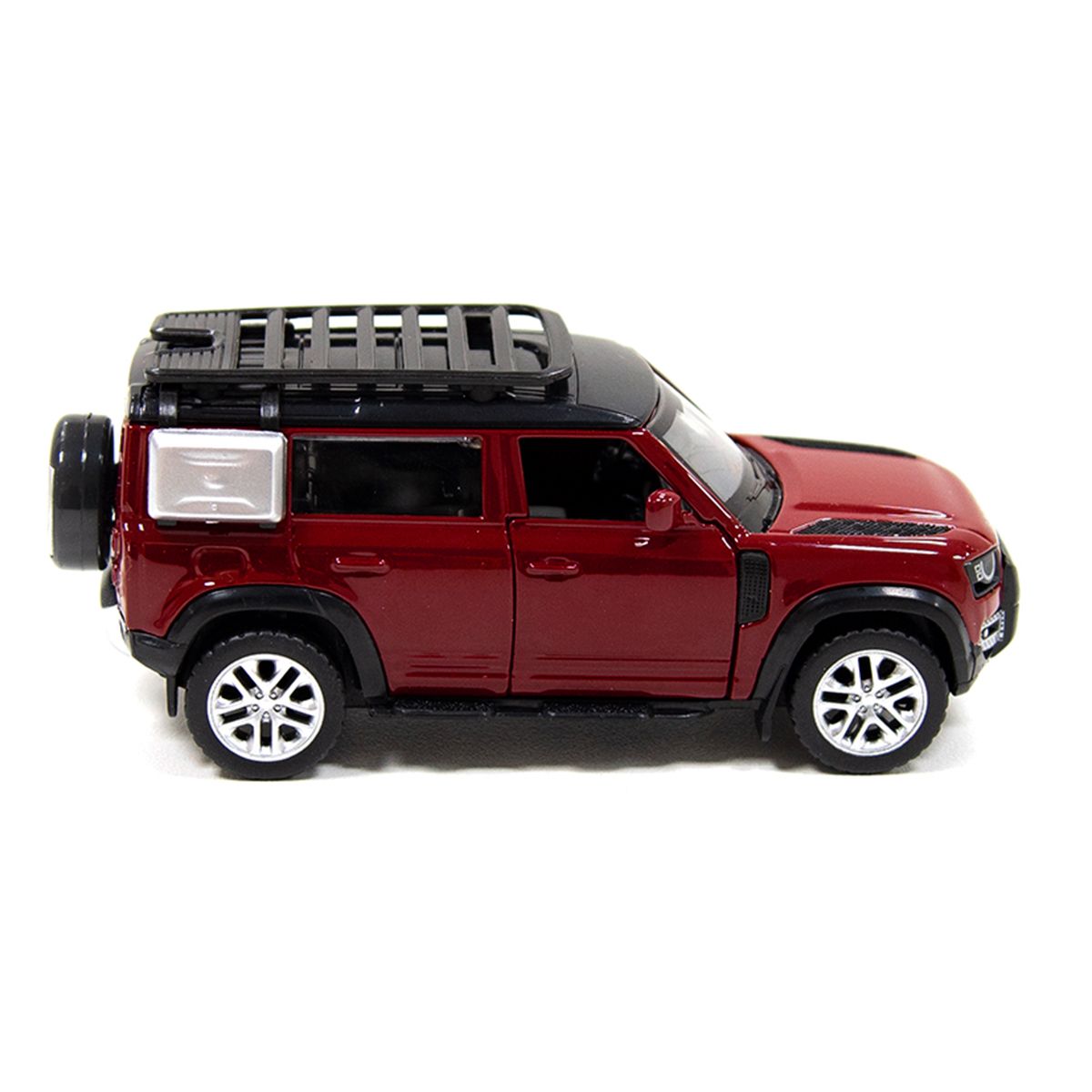 Автомодель - LAND ROVER DEFENDER 110 (червоний)  фото 11