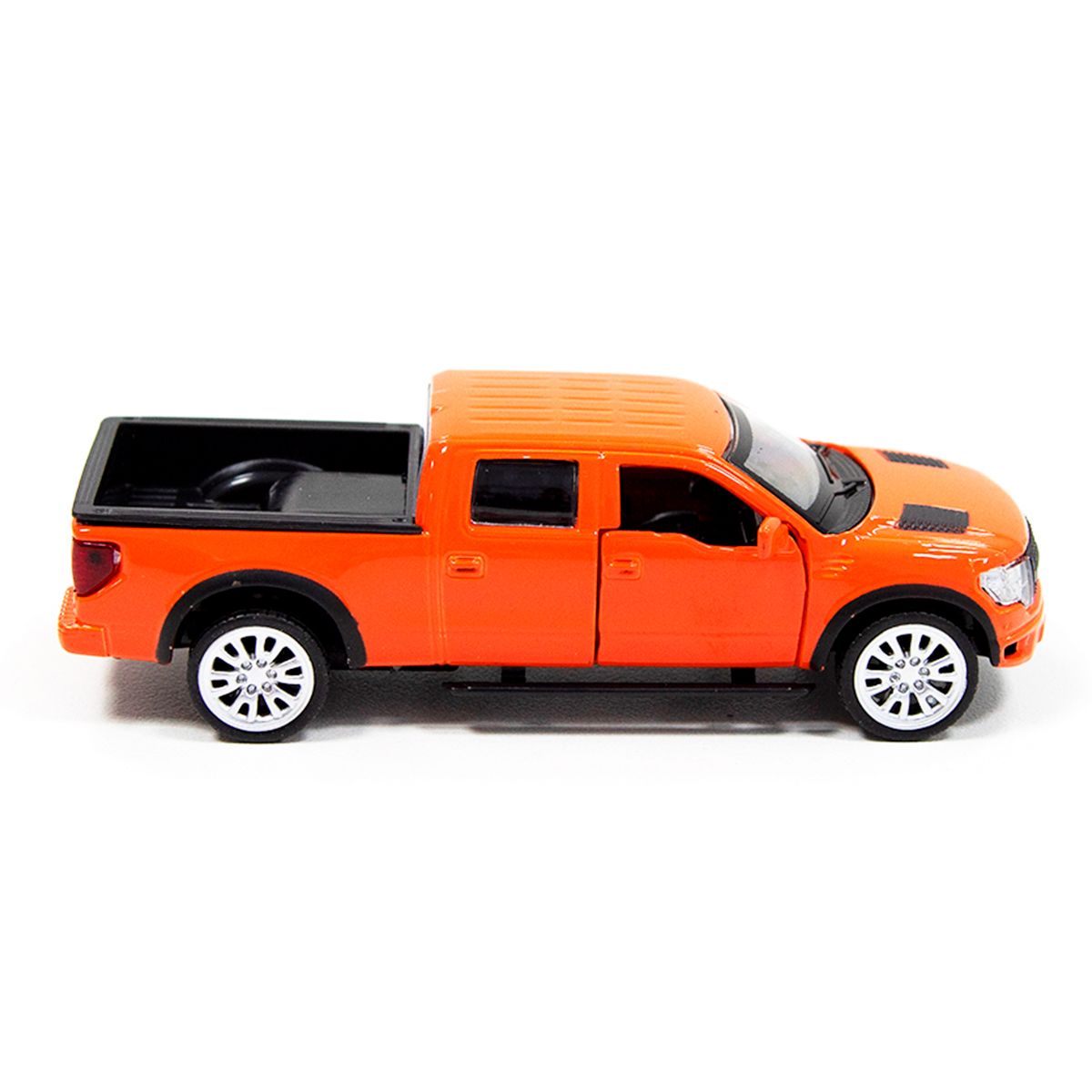 Автомодель - FORD F-150 SVT Raptor (оранжевый)  фото 11