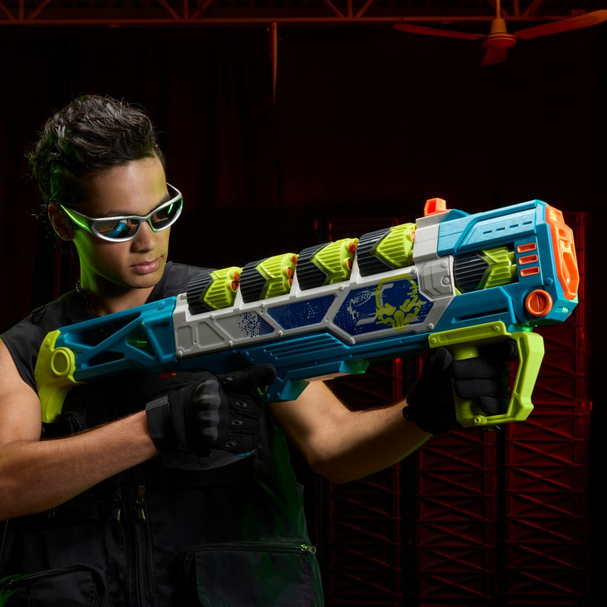 NERF Бластер іграшковий Nerf Rebel Ops Doom Cannon, 60 дротиків, 5 супершелів  фото 11