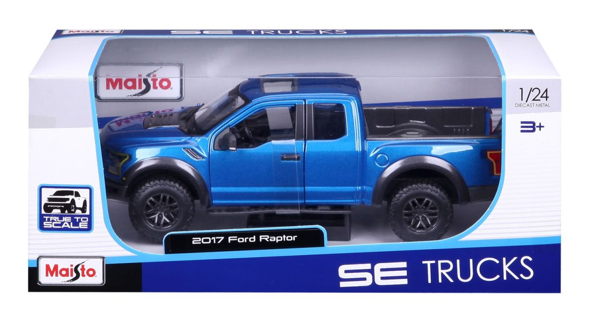 Машинка іграшкова 2017 Ford F-150 Raptor, масштаб 1:24  фото 11