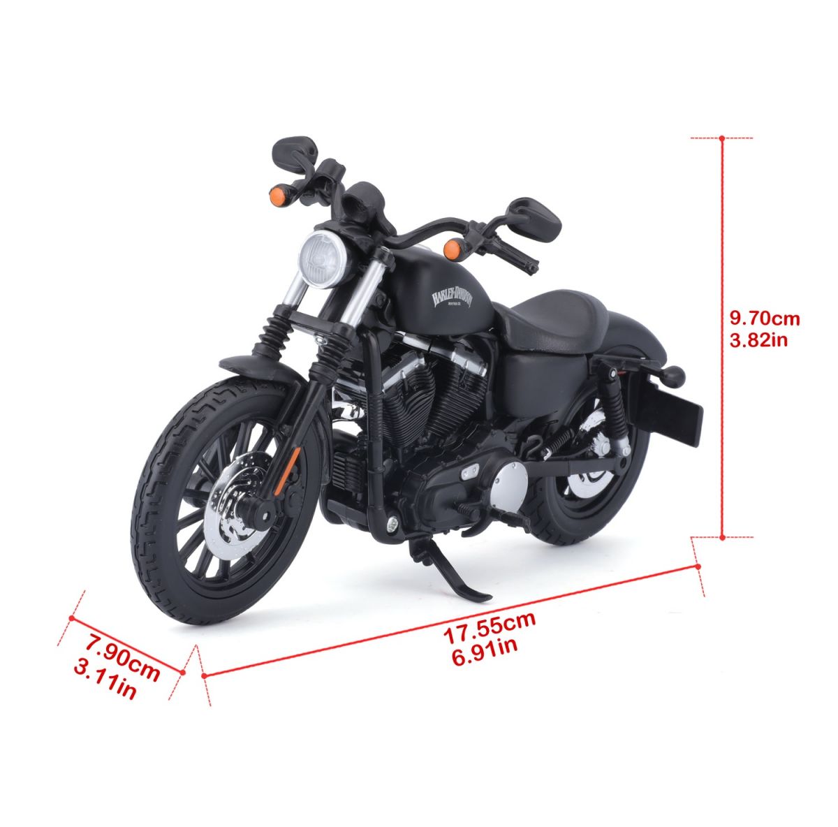 Мотоцикл іграшковий Harley-Davidson Motorcycles With Stand, масштаб 1:12, в асортименті  фото 11