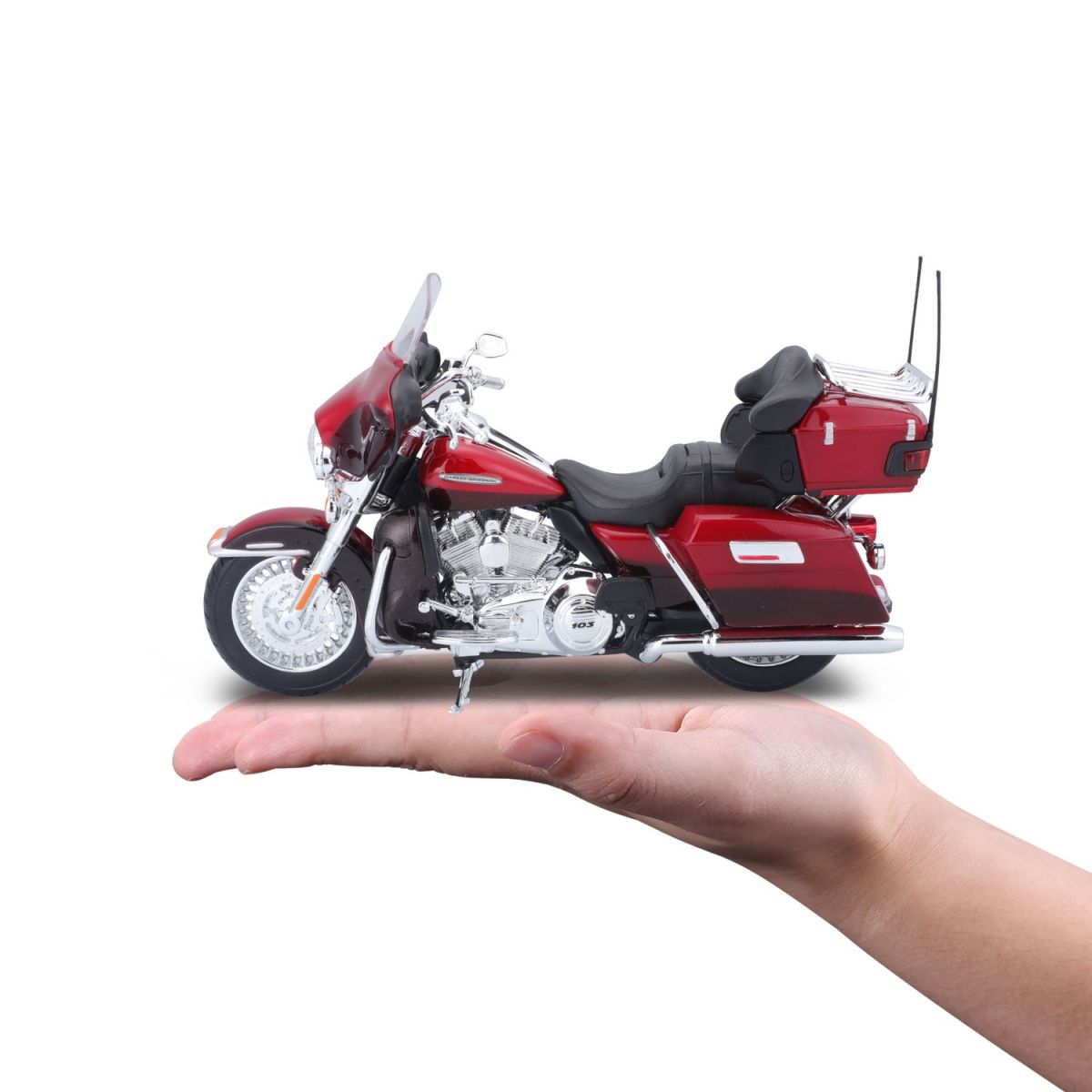 Мотоцикл іграшковий Harley-Davidson Motorcycles With Stand, масштаб 1:12, в асортименті  фото 11