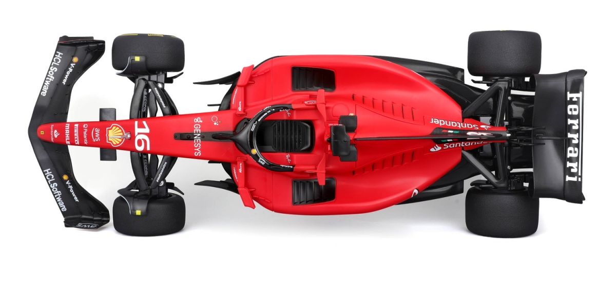 Машинка іграшкова на р/к Ferrari SF-23, масштаб 1:10, #16  Charles Leclerc  фото 11