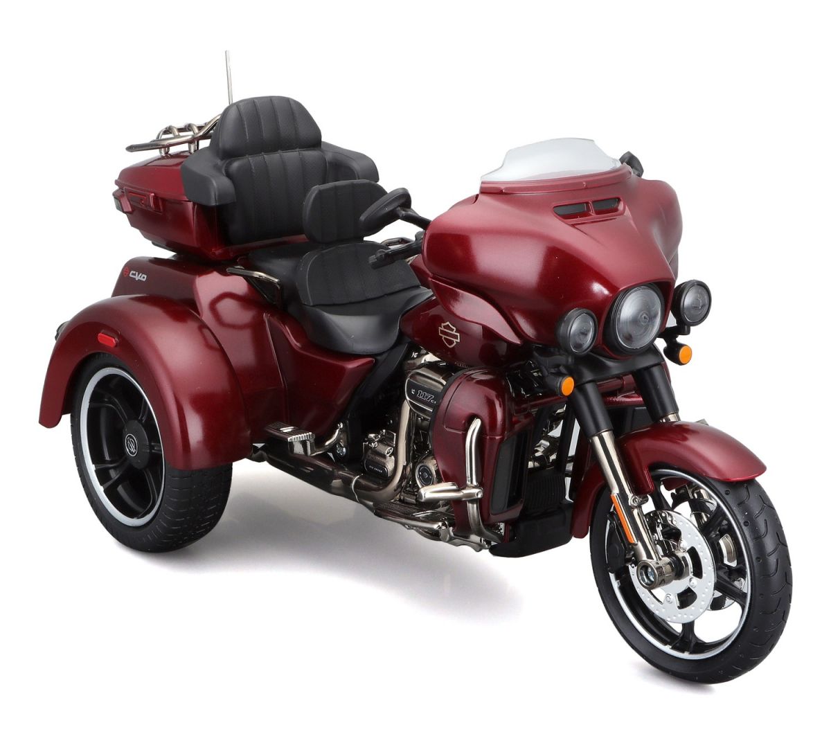 Мотоцикл іграшковий Harley-Davidson Motorcycles 2021 CVO Tri Glide, масштаб 1:12  фото 11