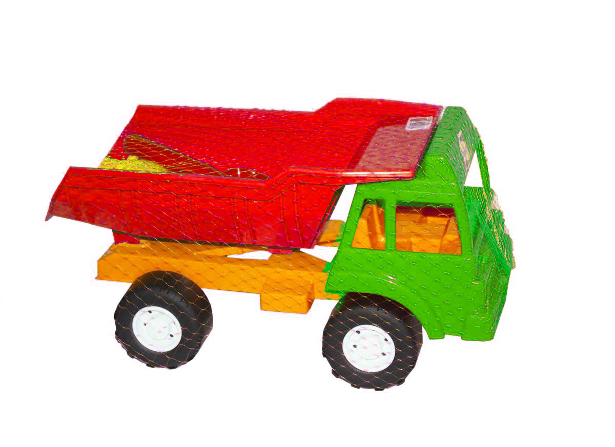 Машинка "Самосвал Песчаный" с песочным набором (зеленая)