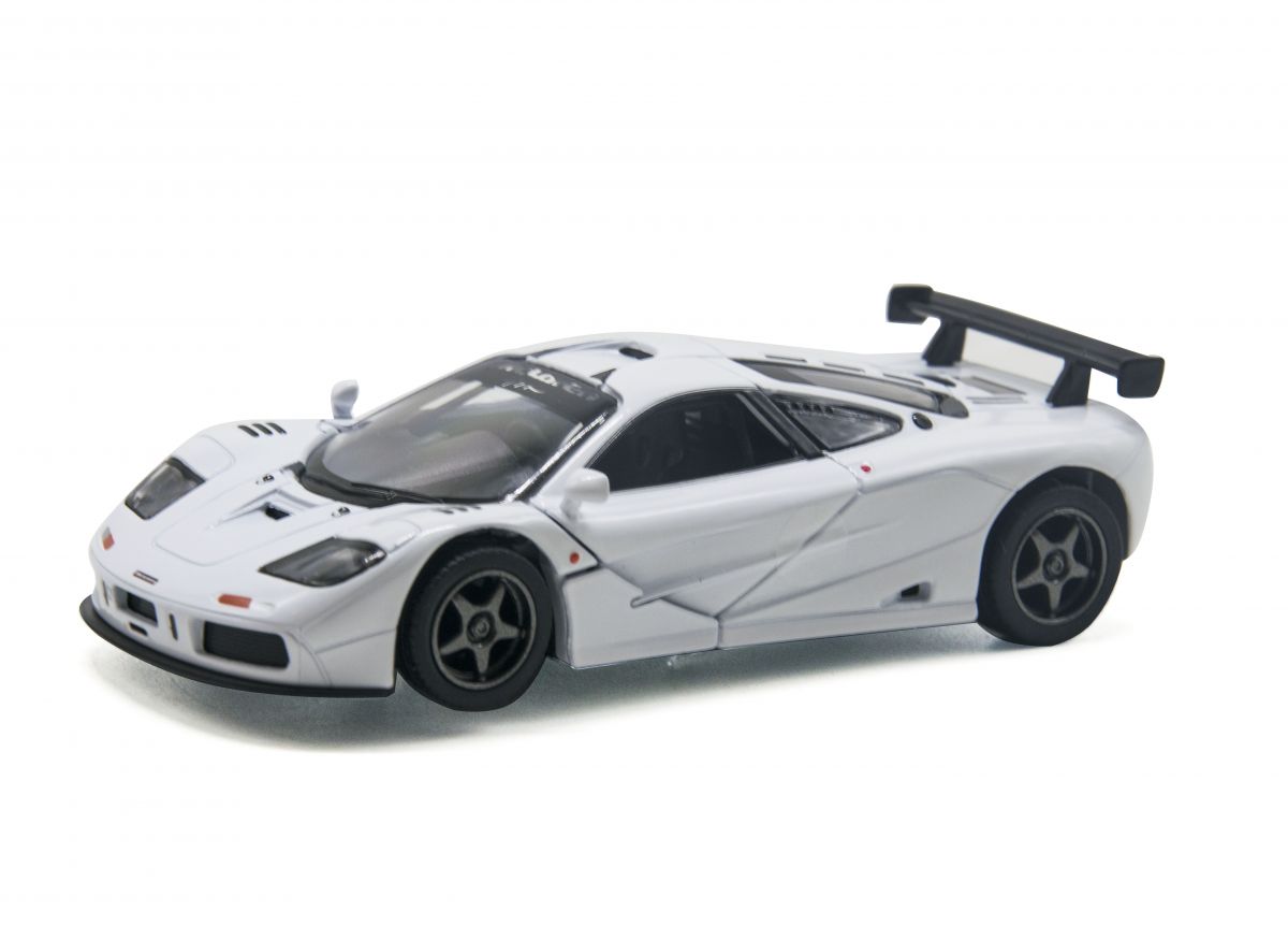 Машинка KINSMART "1 995 McLaren F1 GTR" (білий)