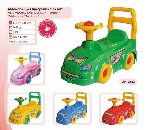 Іграшка "Автомобіль для прогулянок ТехноК"