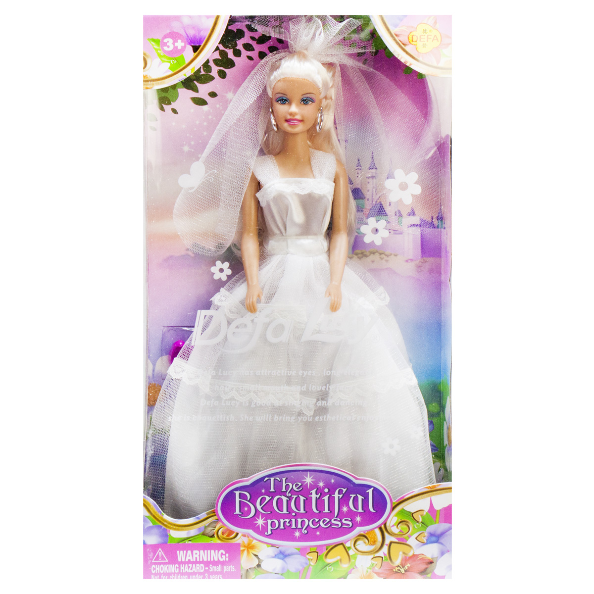 Кукла невеста "Defa Lucy" (в белом платье)