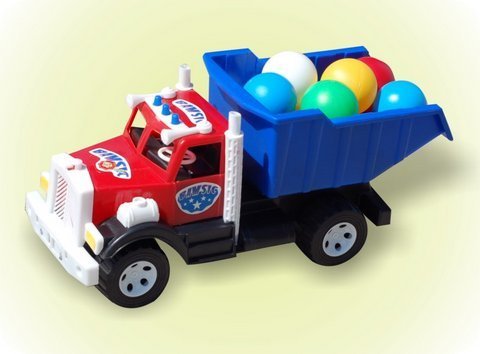 Вантажівка "Бамсік" з кульками