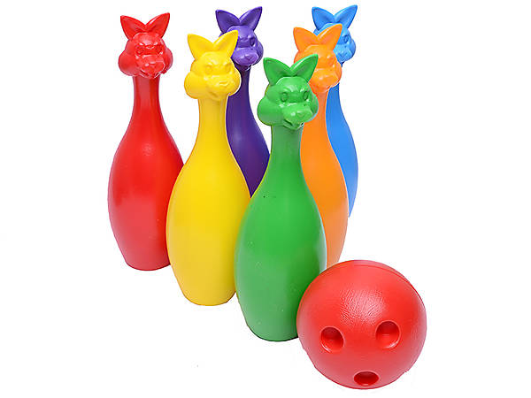 Набір для боулінгу "Зайці"  фото 1