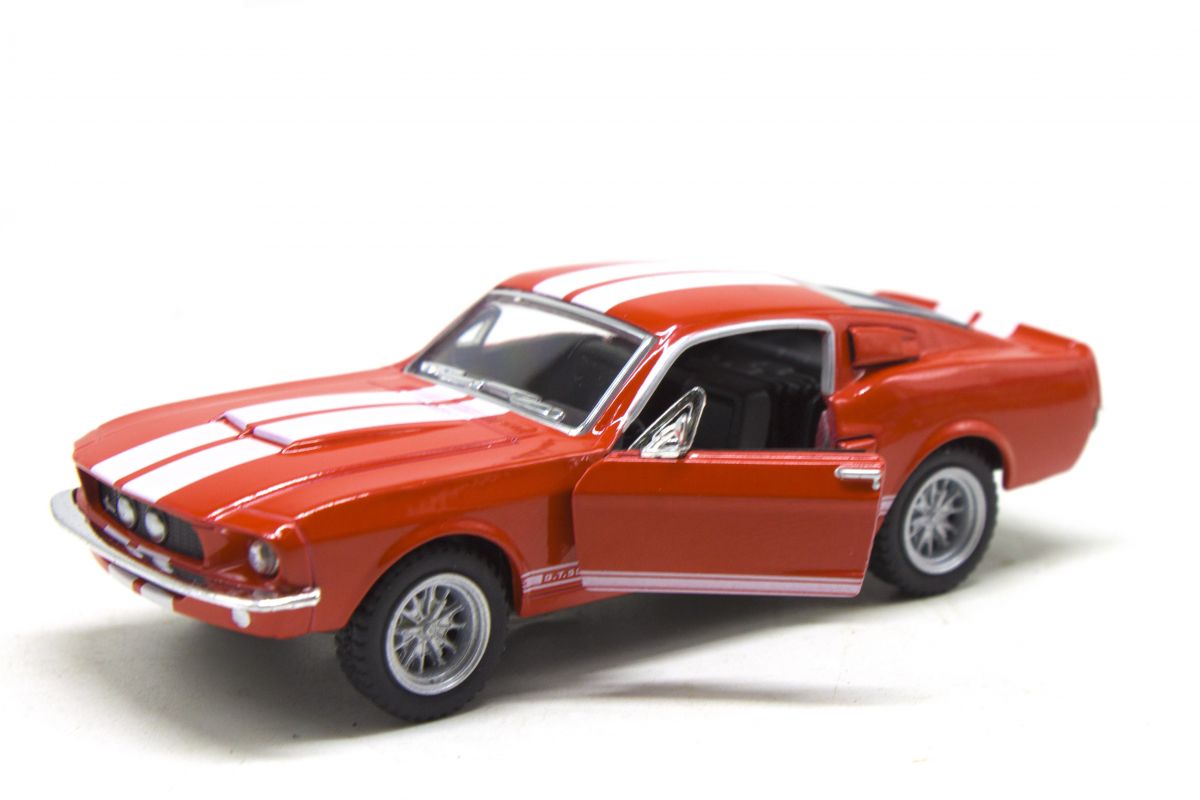 Машинка KINSMART "Shelby GT500" (червона)  фото 1