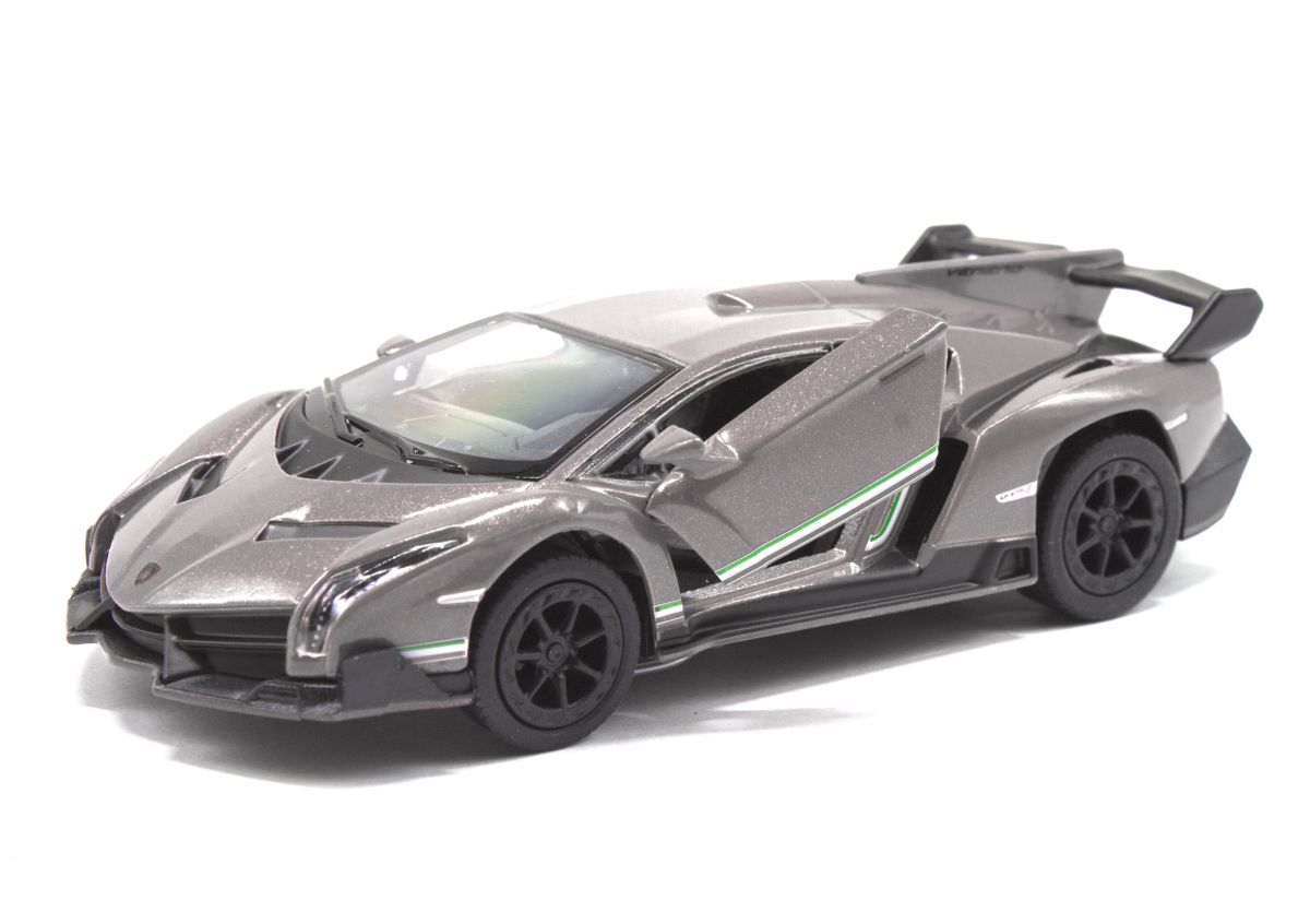 Машинка KINSMART "Lamborghini Veneno" (сіра)