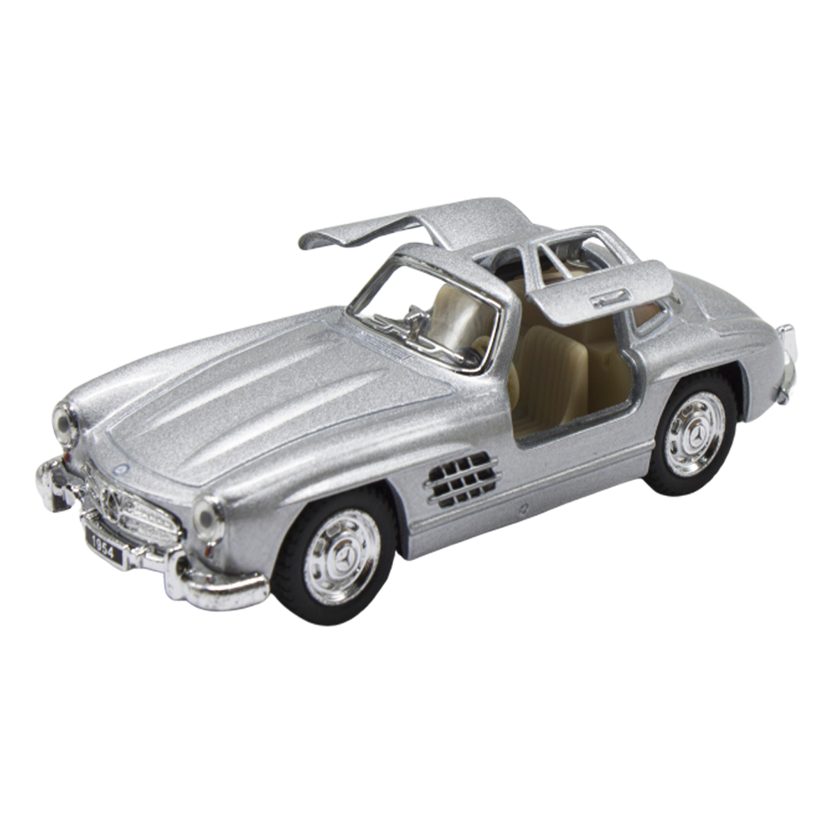 Машинка KINSMART "Mercedes-Benz 300 SL" (серебристая)