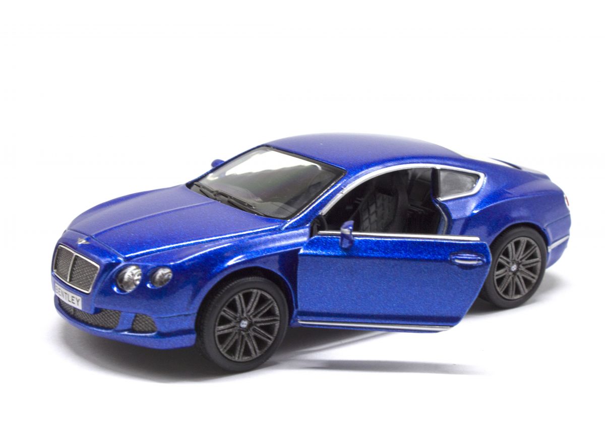 Машинка KINSMART "Bentley Continental GT" (синя)