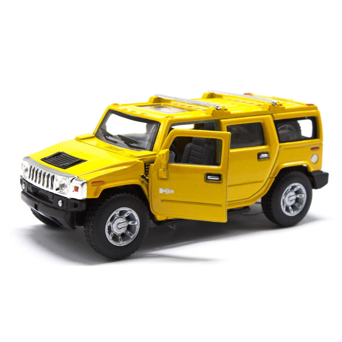 Машинка KINSMART "Hummer H2" (желтая)