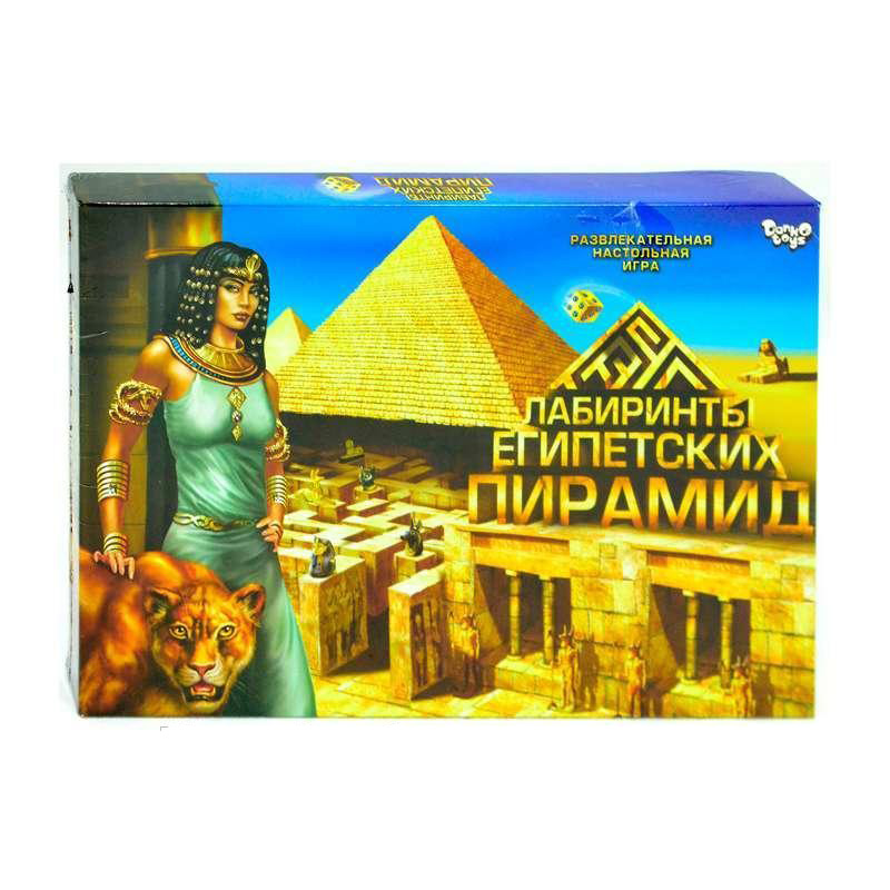 Настольная игра "Лабиринты Египетских Пирамид"