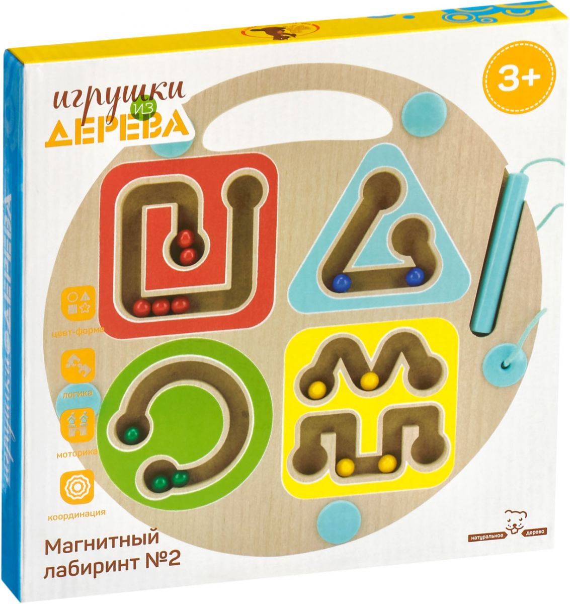 Магнитный лабиринт "Геометрия" Магнитный лабиринт "Геометрия"