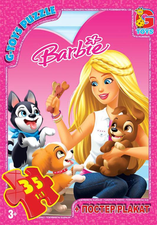 Пазли "Barbie: вихованці", 35 ел