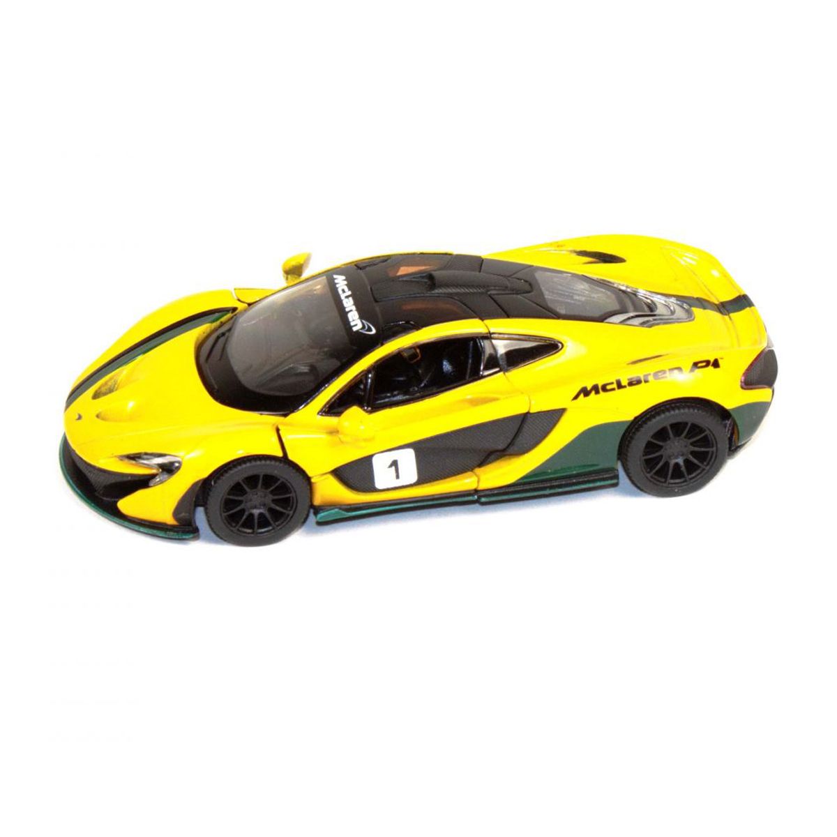 Машинка KINSMART "McLaren P1" (желтая)