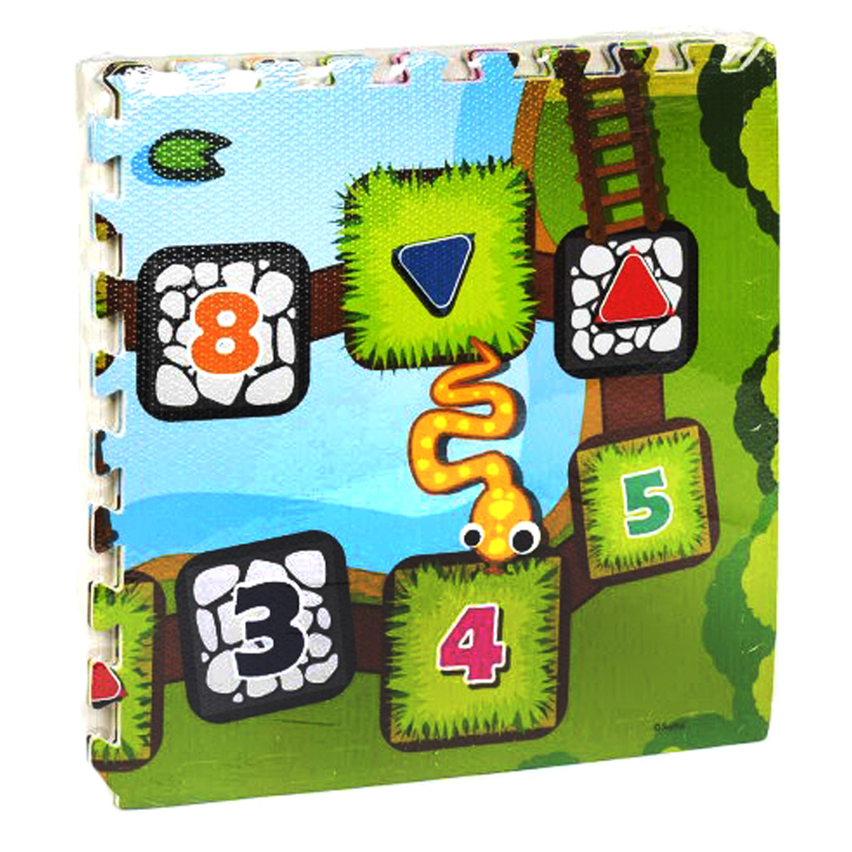 Купить Детский Коврик Пазл Элефант