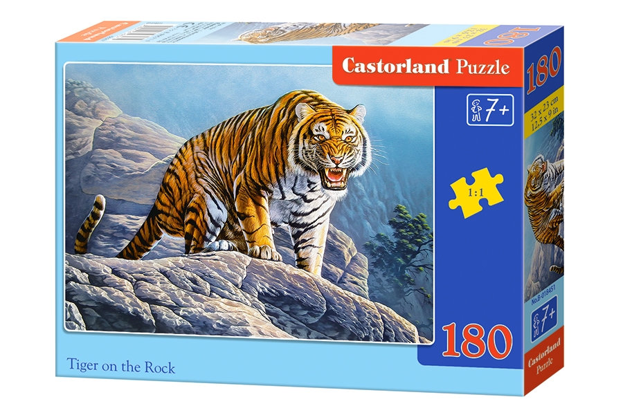 Пазлы "Величественный тигр"  (180 элементов)