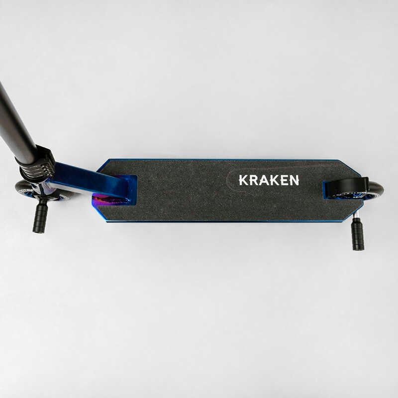 Самокат трюковий "Best Scooter. Kraken" (HIC-система, ПЕГИ, алюмінієвий диск та дека, АНОДОВАНИЙ, колеса PU 110мм, ширина керма 58 см) фото 12 Самокат трюковий "Best Scooter. Kraken" (HIC-система, ПЕГИ, алюмінієвий диск та дека, АНОДОВАНИЙ, колеса PU 110мм, ширина керма 58 см) фото 12