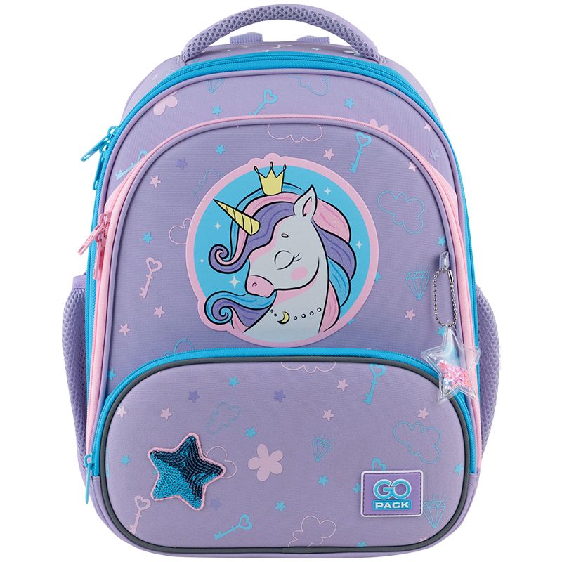 Рюкзак GoPack Education каркасний 597M-3 Fairytale Unicorn  фото 12
