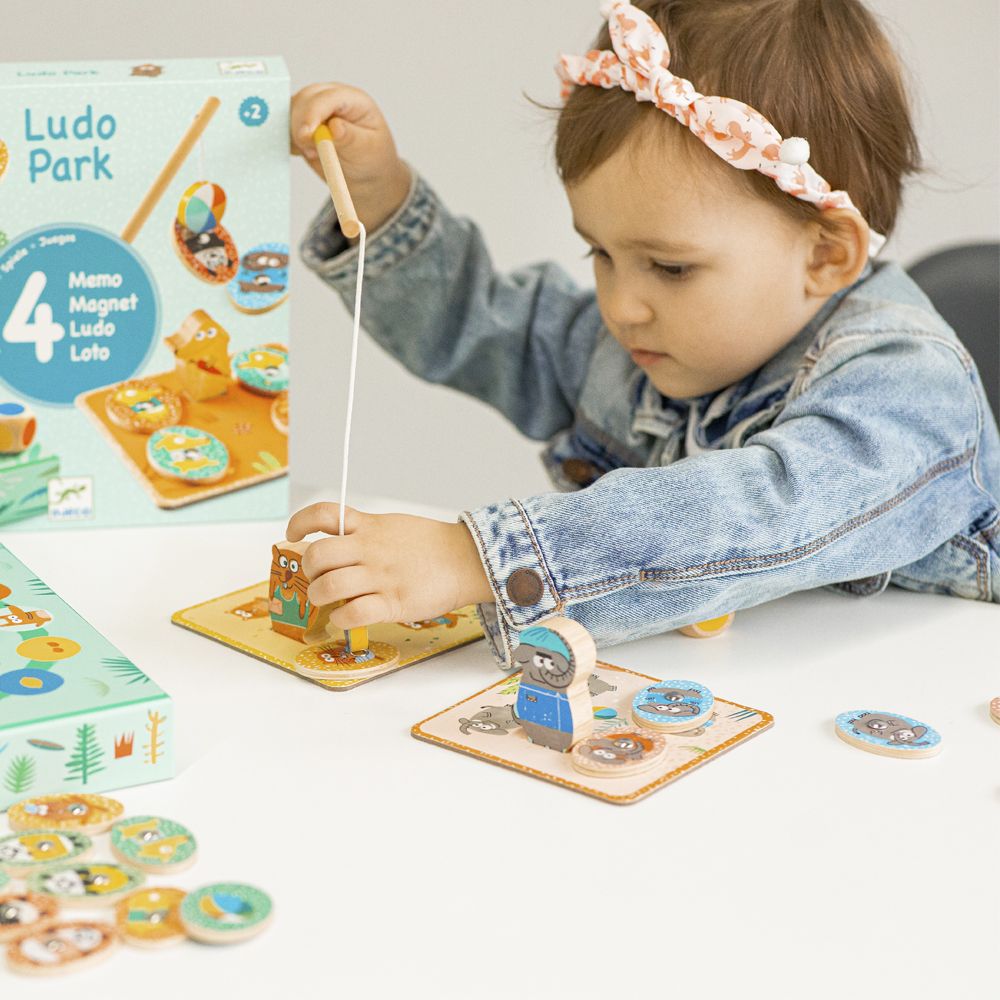 Набір ігор DJECO 4 в 1 "Лудопарк"  фото 12