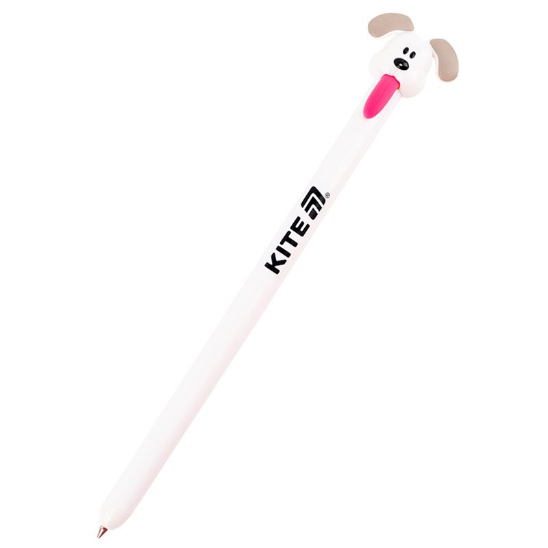 Ручка кулькова автоматична Little puppy, синя  фото 12