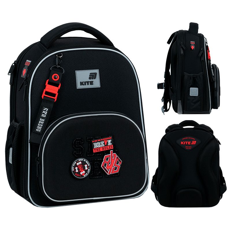 Рюкзак Kite Education каркасний 556 Break the Rules  фото 12