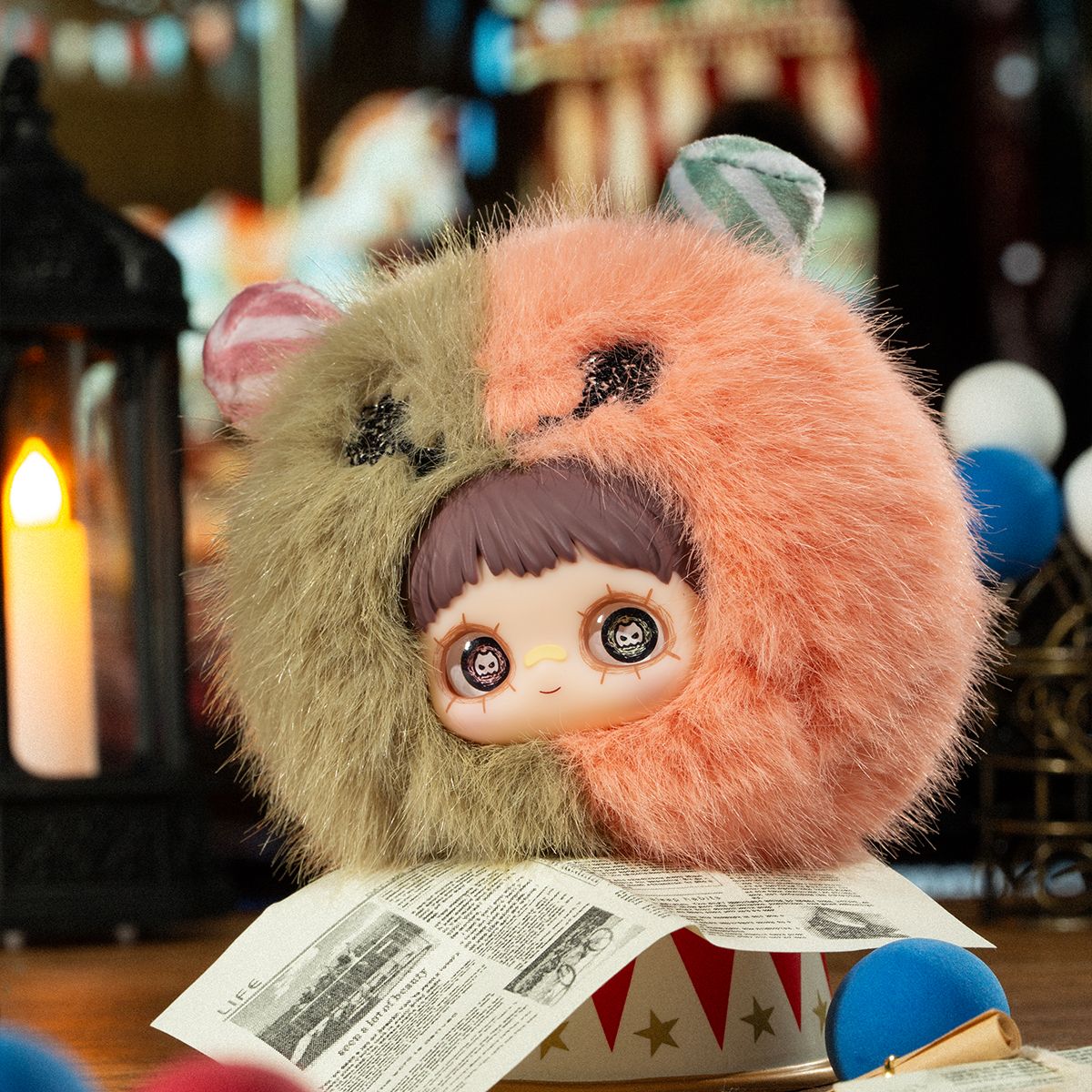 Коллекционная мягкая игрушка с кольцом POP TOP Hi TOY серии MayMei - Безумный цирк  фото 12