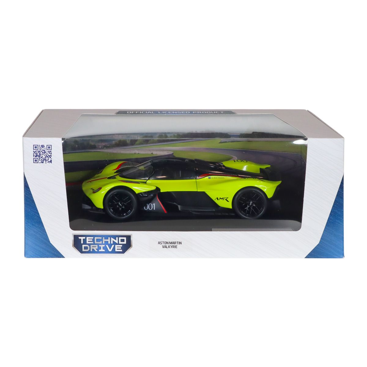 Автомодель - Aston Martin Valkyrie (жёлтый, 1:18)  фото 12