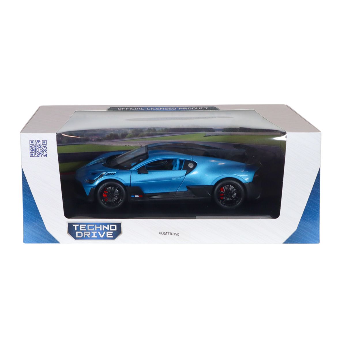 Автомодель - Bugatti Divo (синий, 1:18)  фото 12