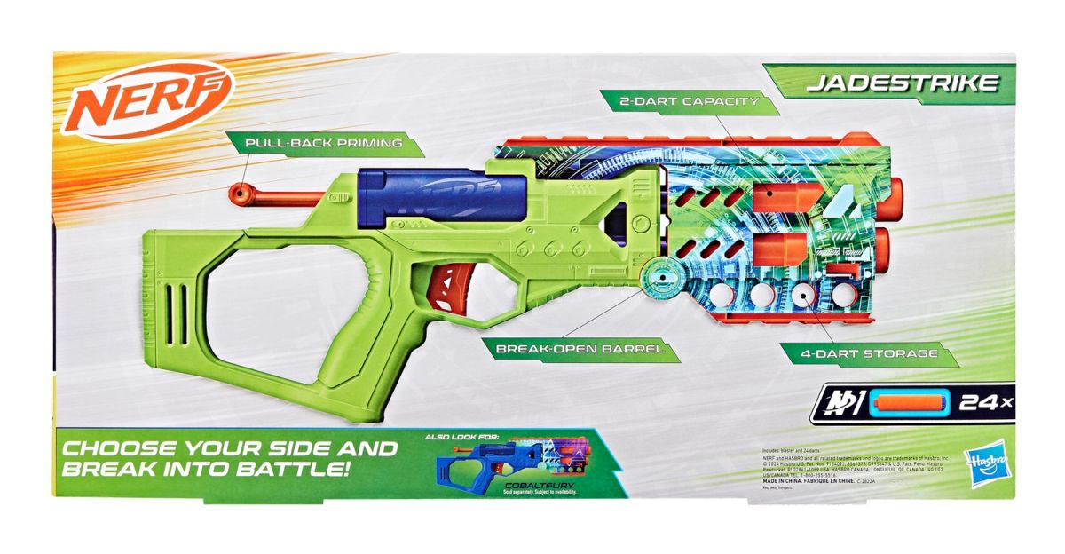 NERF Бластер іграшковий Jadestrike, серія Nerf N Series  фото 12