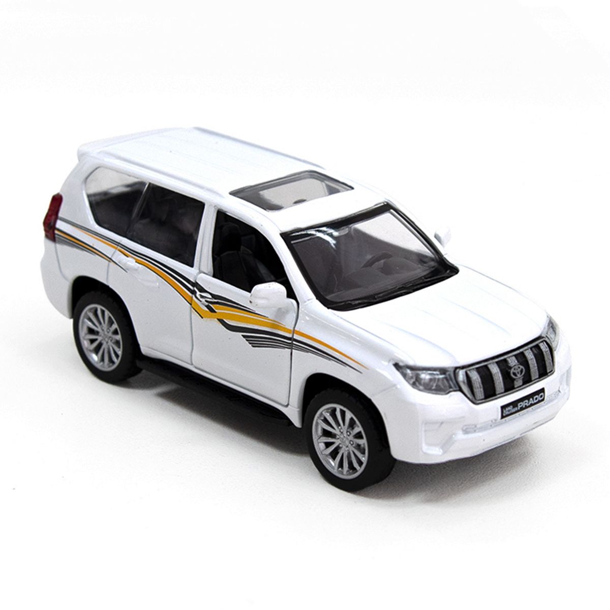 Автомодель - TOYOTA LAND CRUISER (білий)  фото 12